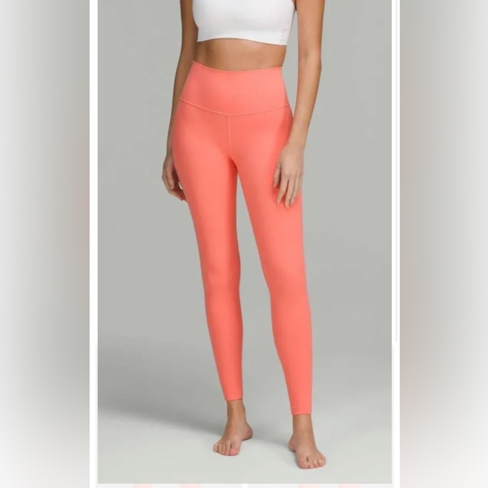 Lululemon Raspberry Cream 25” Align Leggings Sz 6